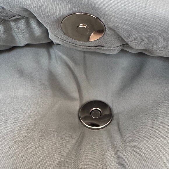 Wilo The Label Light Sage Green Mini Two Strap Puffer Tote/Crossbody Bag NWT - Picture 11 of 11